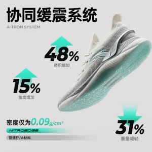 【创2.0Pro】安踏男鞋运动鞋2022春夏季新款氮科技缓震训练轻便跑步鞋情侣款官方旗舰网店
